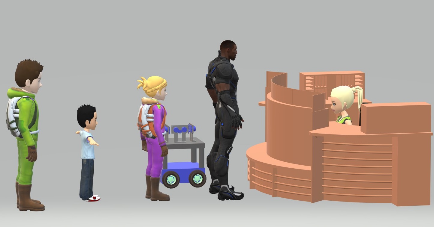 Social distance alert