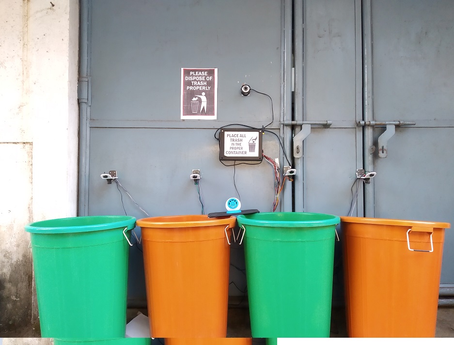 Nevon IOt garbage bin segregation