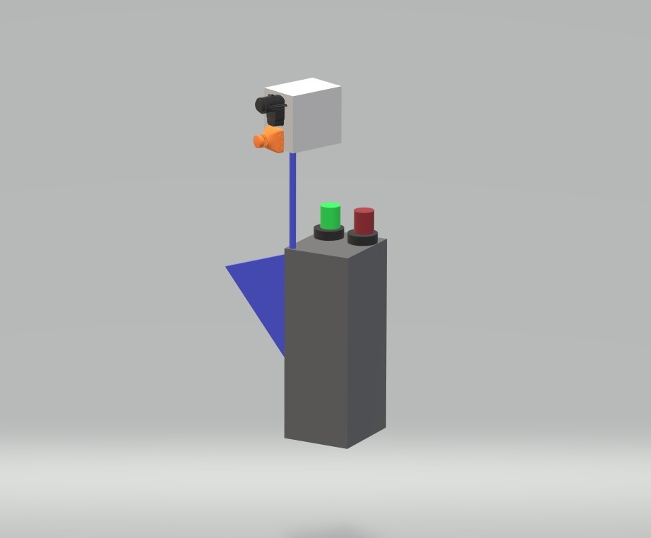 IOT temperature mask scanner