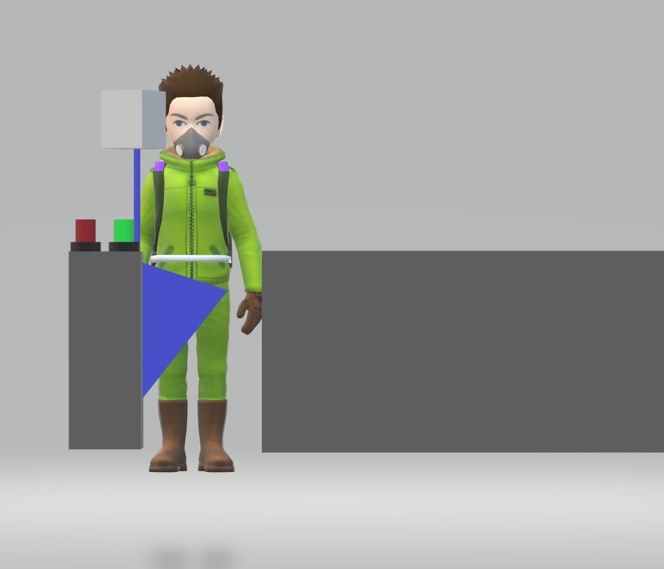 Nevon temperature mask barrier